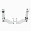 Durable Black Rear Passenger Footpeg Bracket For Harley Davidson Motorcycles
