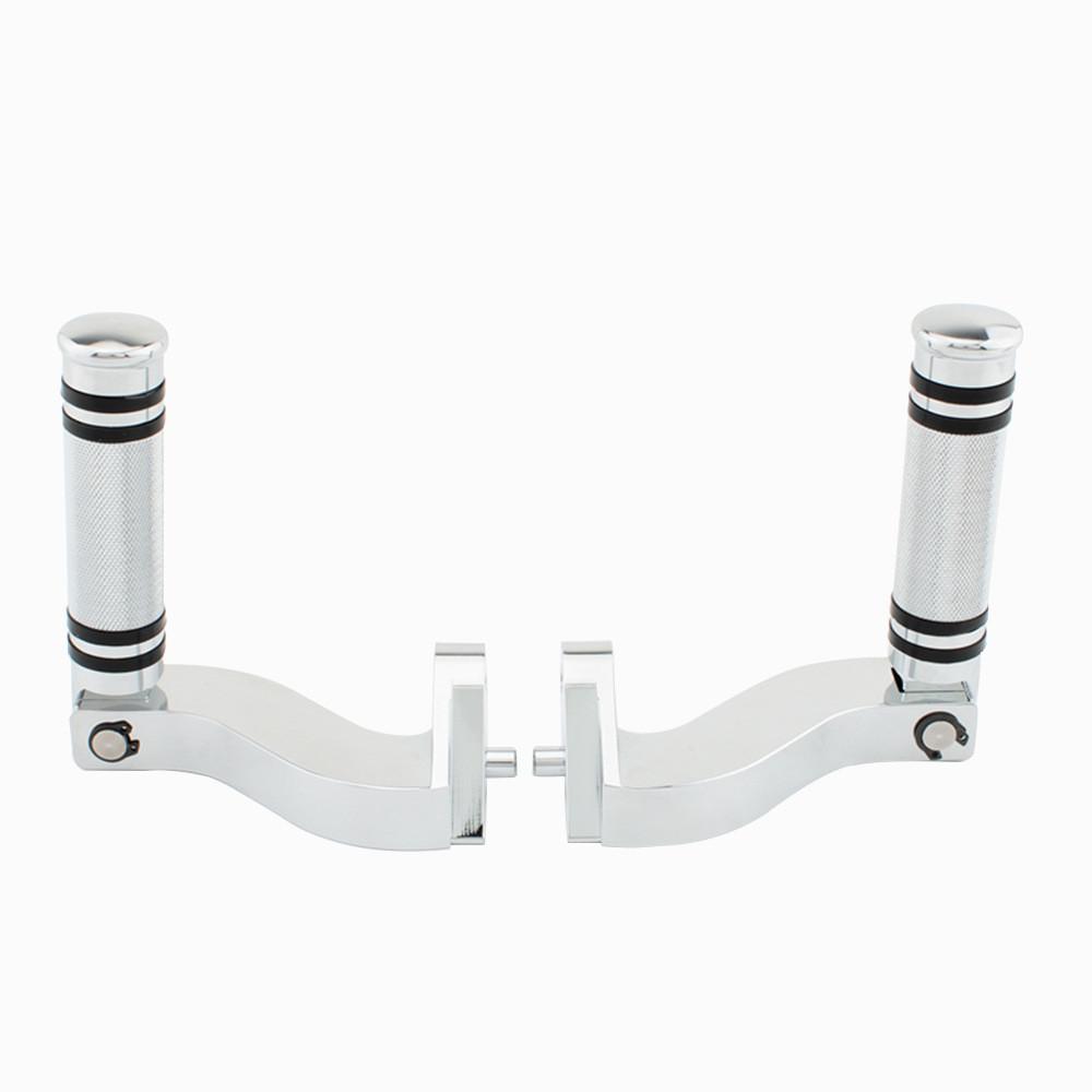 Durable Black Rear Passenger Footpeg Bracket For Harley Davidson Motorcycles