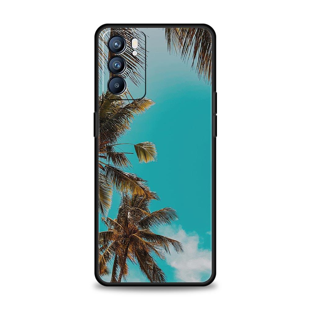 Sommerzeit-Rendering-Hülle für Oppo Find X6 Pro X5 A54 A53 A52 A9 A15 A95 A17 A16 A76 A74 A57 A31 Reno8 Reno7 Reno6 Pro 5G Abdeckung