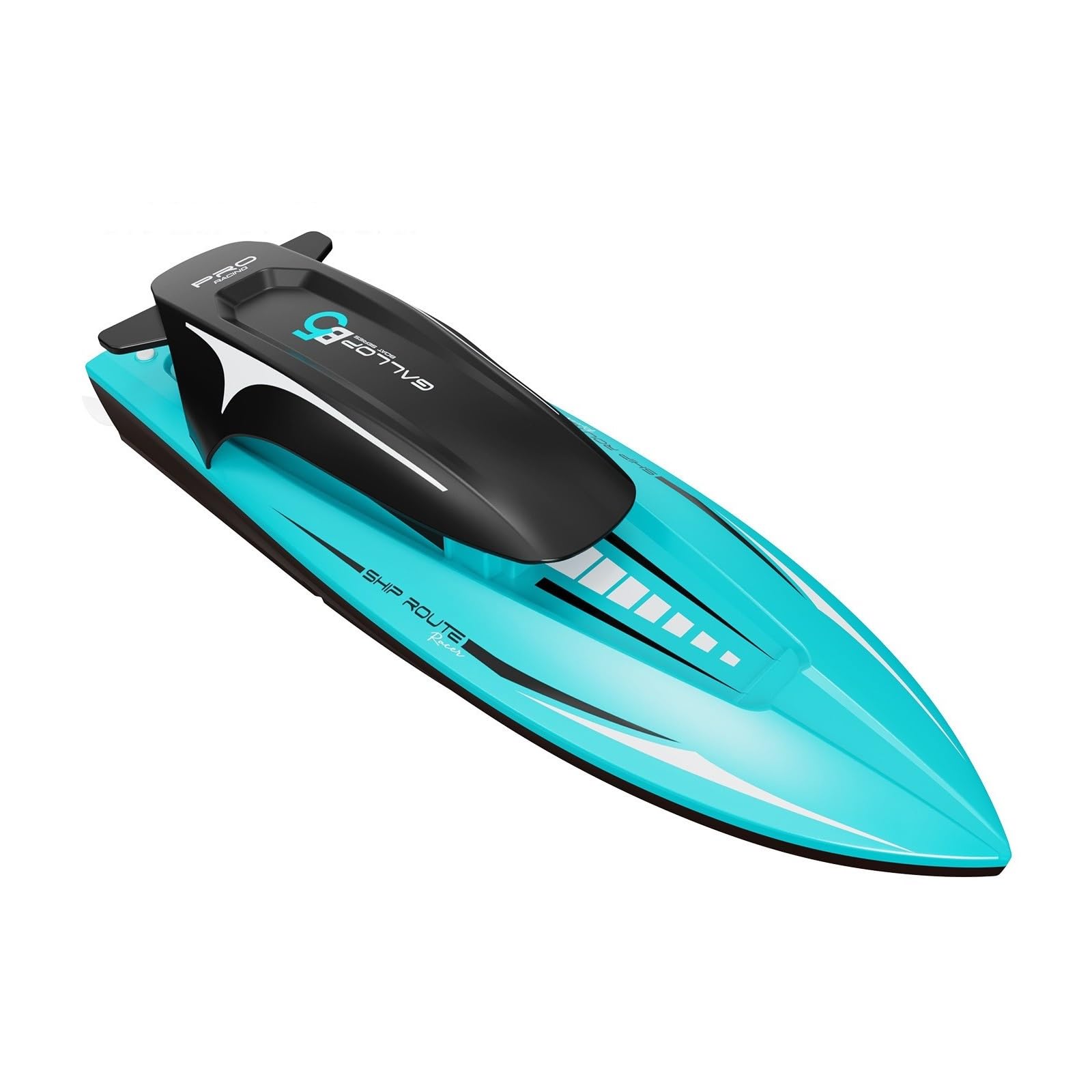 

7JI RC Remote Control High Speed Remote Christmas For Elementary School Middle School Blue Boat, Boat, 30km/h, Waterproof, Control, Speedboat, Toy,