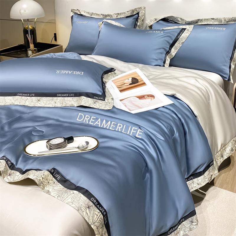 Lilang Washed Summer Quilt 3-Piece Set