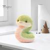 Snake Plush Toy Stuffed Animal Doll Cute Little Snake Rag Doll 25 Cm Soft Cuddly Zodiac Snake Theme Gift for Kids Adults Birthday