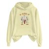 Women's Fashionable Casual Long Sleeve Hooded Printed Sweatshirt