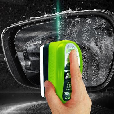 Home Cleaning Brush Car Glass Sponge Cleaning Brush Glass Oil Film Remover Automotive Front Inside Windshield Brush Remover