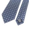 Excellent CHANEL Tie COCO Mark All-over Print Wide Tie Navy Silk Mens Used