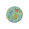 Ocean Eyecatching Green Brooch Fun Cartoon Design For Stylish Fashion Ecofriendly