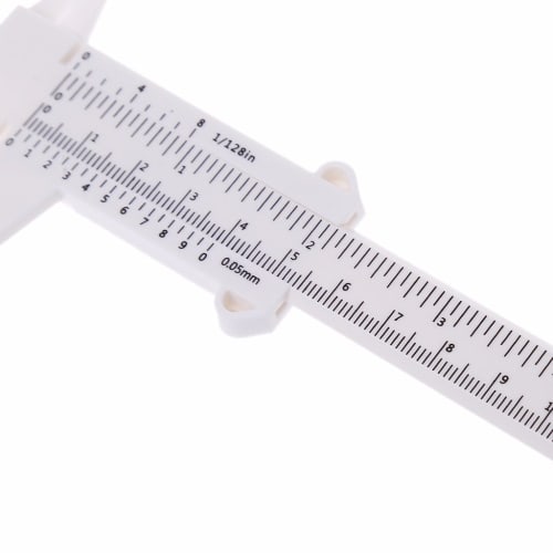 Audiophile Vernier Caliper, Plastic, 150mm, Single Piece, Useful In Magnetic Environments, T10001