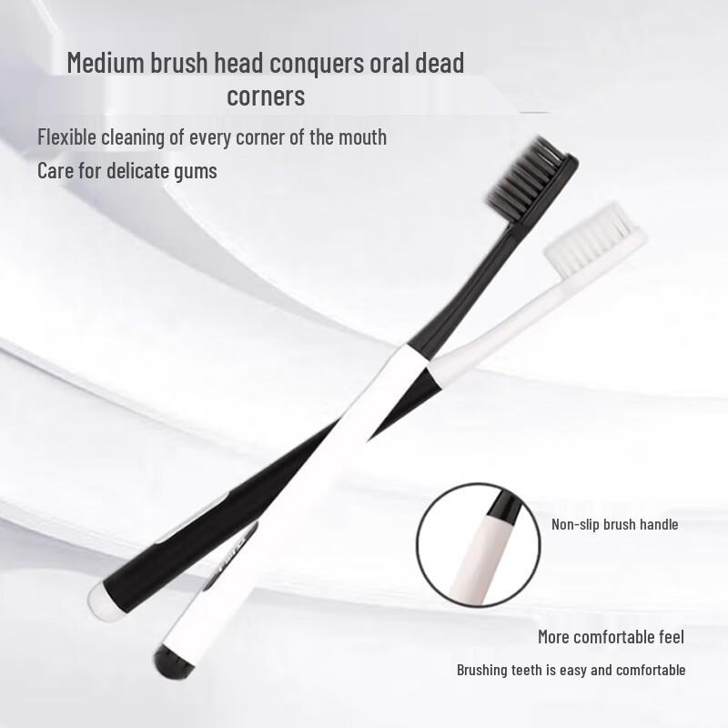 

Dr. Ya DT701 Carbon White Deep Clean Ultra Soft Toothbrush 6-Pack