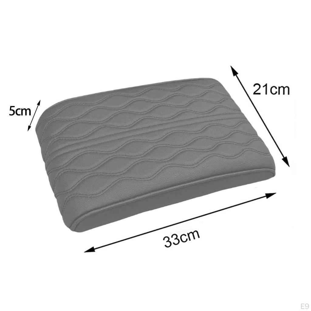 Car Armrest Mat Decor Accessories Waterproof Cushion Protector Easy To Clean Replaces Parts