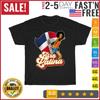 Afro Latina Dominican Republic Flag Premium Vintage T Shirt Men Women Fashion