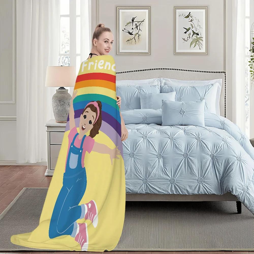 Miss MS R-Rachel Blanket For Soft Throw Blanket for Picnic Bed Sofa Home Bedroom Cozy Warm Comfortable