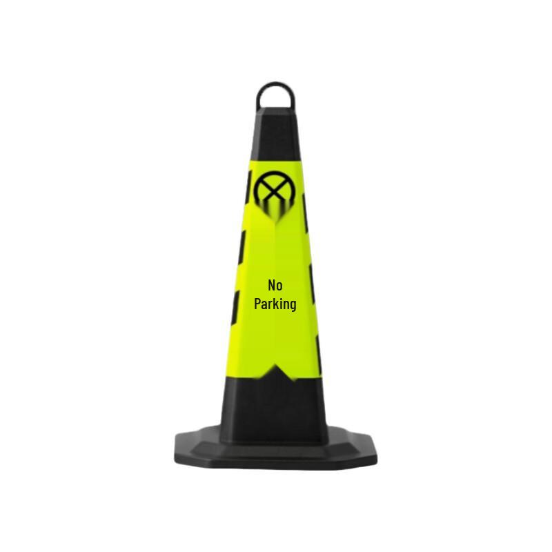 Steel Traffic Cone with Reflective Plastic Chain