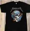 Metallica Black Rock Band T Shirt Unisex Punk