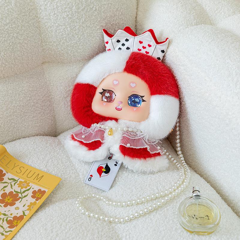 Alice Dreamland Plush Backpack Home Pendant for Girlfriends Birthday Gift Vinyl Face Rag Doll Messenger Bag
