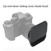 XF18-55 Lens Hood for 18-55mm F2.8-4 X-T30II X-T30II XT30II X-T4 X-T30 X-T20 Camera Square Lens Shade Replacement