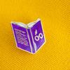 Purple Graduation Season Cartoon Brooch - Sci-Fi Adventure Fan Gift Pin
