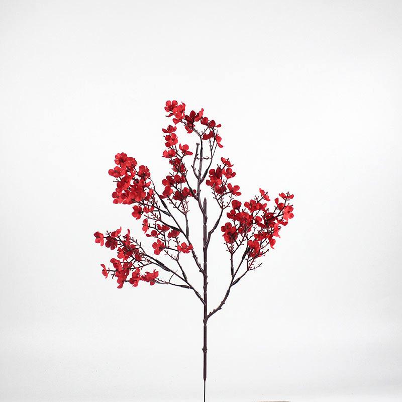 

1 шт. Декоративные искусственные цветы для дома Гипсофила DIY Поддельные цветы для свадебной вечеринки красный