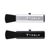 Car Sticker 2025 New Tesla Car Interior Cleaning Brush Portable Retractable Soft Hair Cleaner For Tesla Model Y S X 3 Roadster P