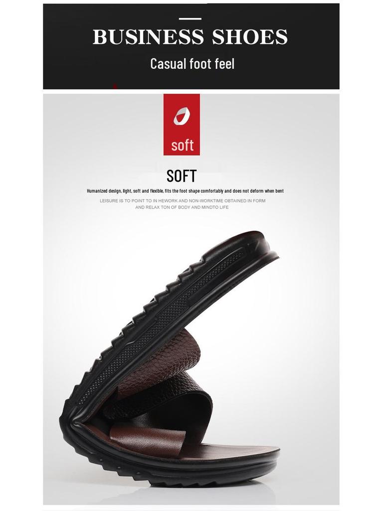 Men's Trendy Non-slip Breathable Sandals - Summer 2025
