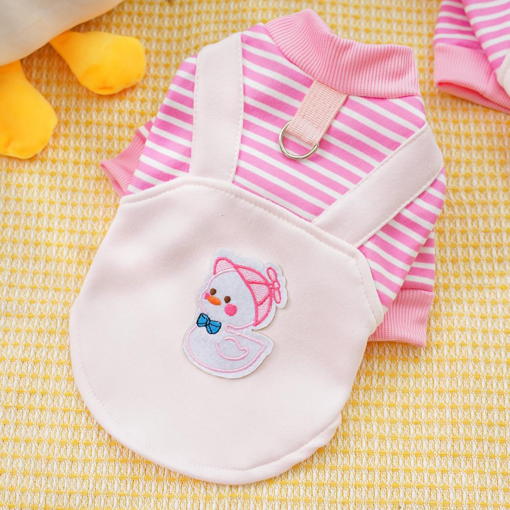 New Year's God of Wealth Autumn and Winter Pet Dog Dog Clothes Cat Fleece Dog Sweater Cat Supplies Medium Dog Fighting Quad