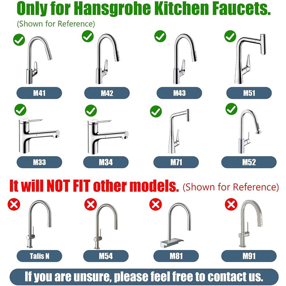 Ausziehbare Armatur Schlauch Schlauch-Set Ersatzzubehör Metall