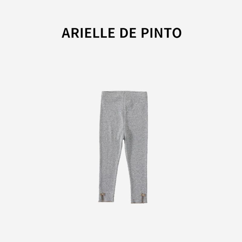 French Brand Arielle De Pinto's New Autumn Girls' Overalls, Fashionable Children's Leggings, Stylish Autumn Wear