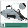 Multi-Purpose Gypsum Board Caulking and Splicing Tool for Quick Clamping and Pressing