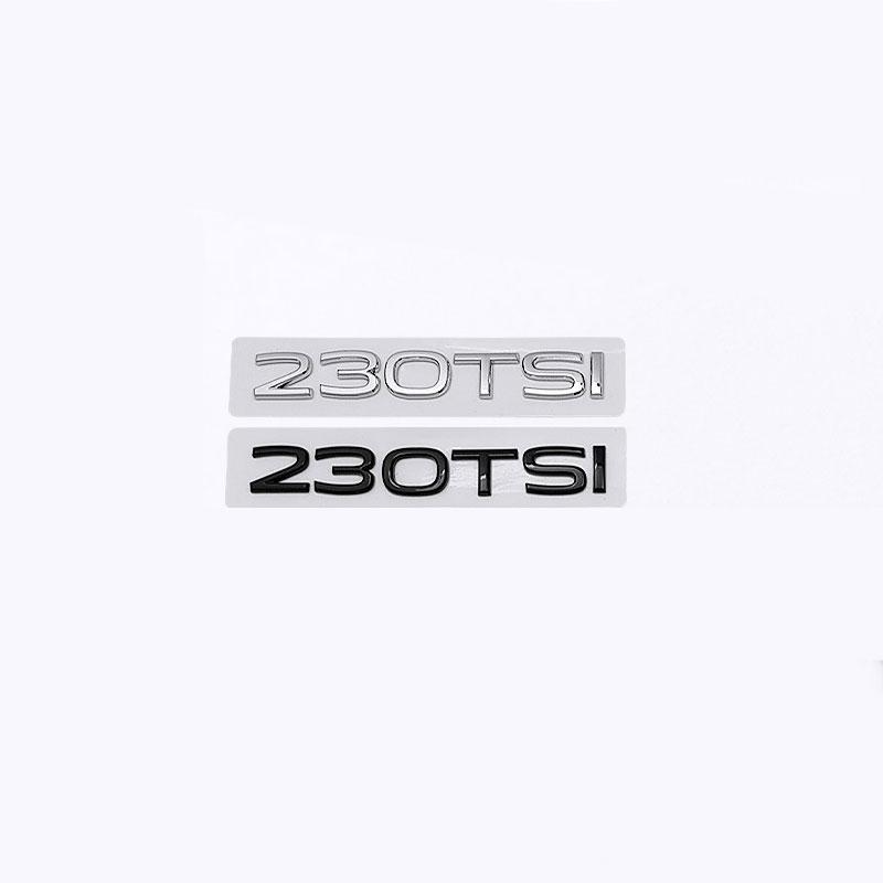 AAYT1 230TSI 280TSI 300TSI 330TSI 380TSI trunk labels new style number car stickers for Volkswagen refit rear boot displacement  logo