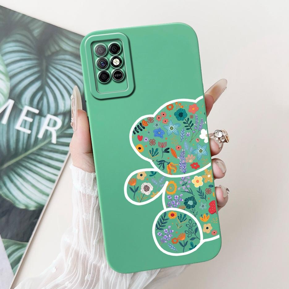 Für Infinix Note 8i Hülle X683 X683B Luxus Kunst Bemalte Abdeckung Weiche TPU Handyhülle Für Infinix Note 8 X692 Note8 Note8i Rückseite