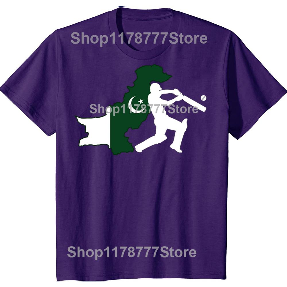 Funny Pakistan Cricket Team T Shirts Cotton Streetwear Short Sleeve Gifts Mens Clothing Fashion Casual Loose Oversized T Shirt
