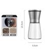 Manual Salt Pepper Grinder Pepper Grinder Salt Grinder Stainless Steel Salt and Pepper Shakers Kitchen Mills Accessories