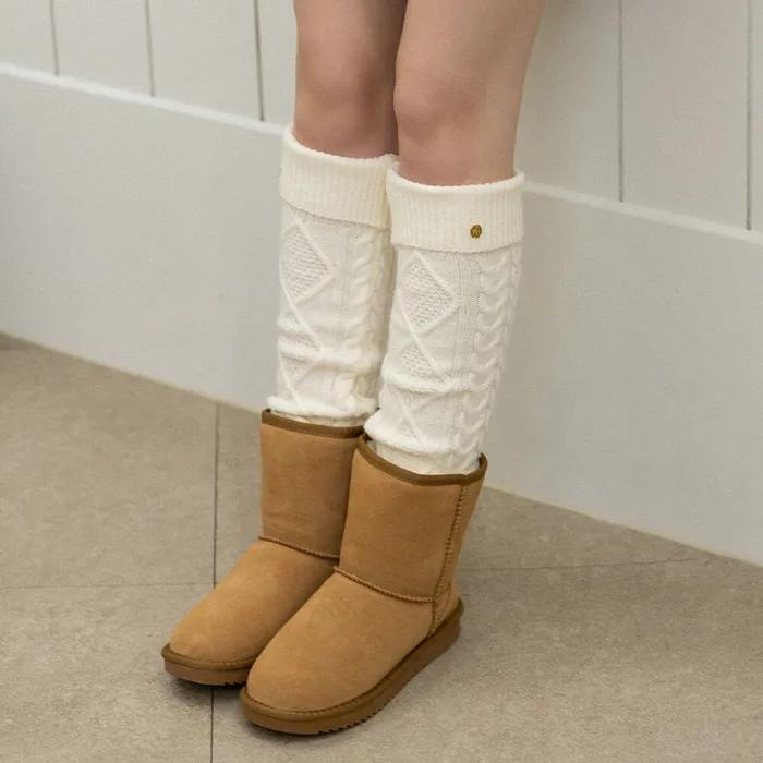Snug Cable Knit Leg Warmer SC8245