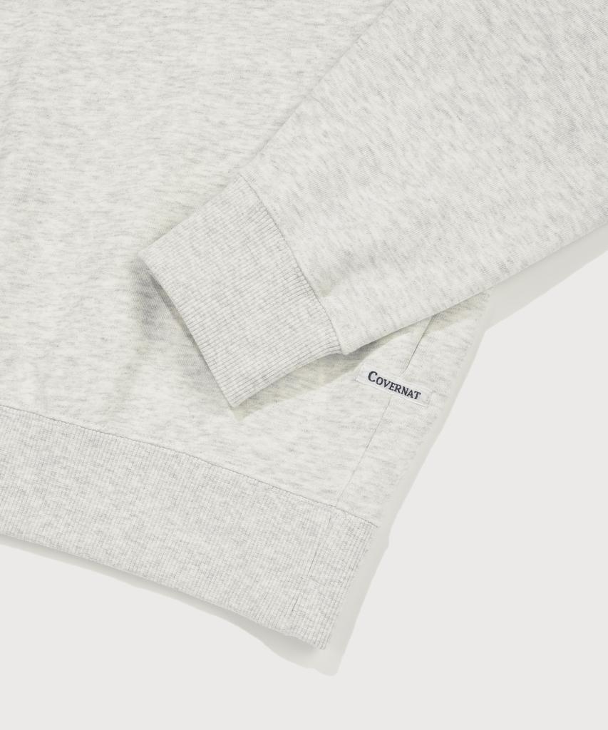 COVERNAT C Logo Sweatshirt Heather Gray