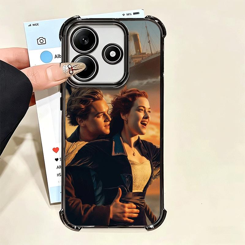 Titanic Movie Rose Jack Soft Phone Case For Xiaomi Poco X7 X8 Pro Max X6 X5 X3 F8 Ultra F7 M8 M7 M5S Redmi 15C 15A 15 14C 13C 12