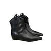 Pointed inner height increase small short boots women's 2025 new autumn and winter single boots elastic thin boots V-port short Chelsea boots