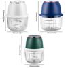 Mini Food Processor Cordless Fruit Sauce Grinder Vegetable Crusher Jam Maker  Cooking