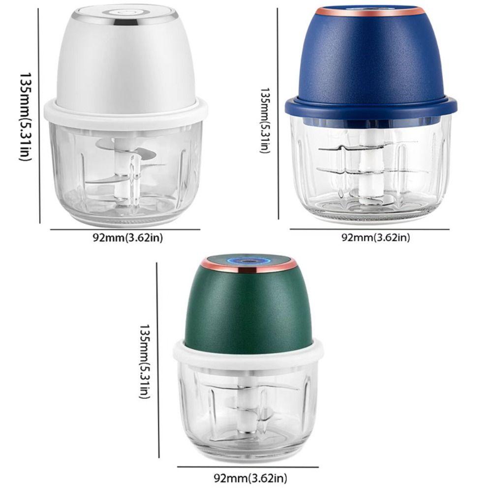 Mini Food Processor Cordless Fruit Sauce Grinder Vegetable Crusher Jam Maker  Cooking