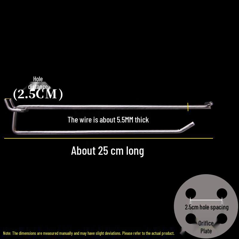 Double Wire Pegboard Display Hooks