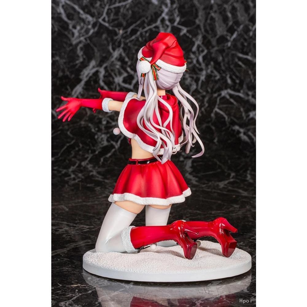 19CM Figurină Anime Hiiragi Snowflake Rochie de Crăciun cu Flori Model Jucărie Chiloți Misaki Kurehito Păpușă Jucărie Figura de Acțiune PVC