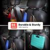 1/4Pcs Car Headrest Hooks Hanger for Bags Seat Back Organizer Holder Clips Auto Fastener Hooks Car Storage Interior Accessories