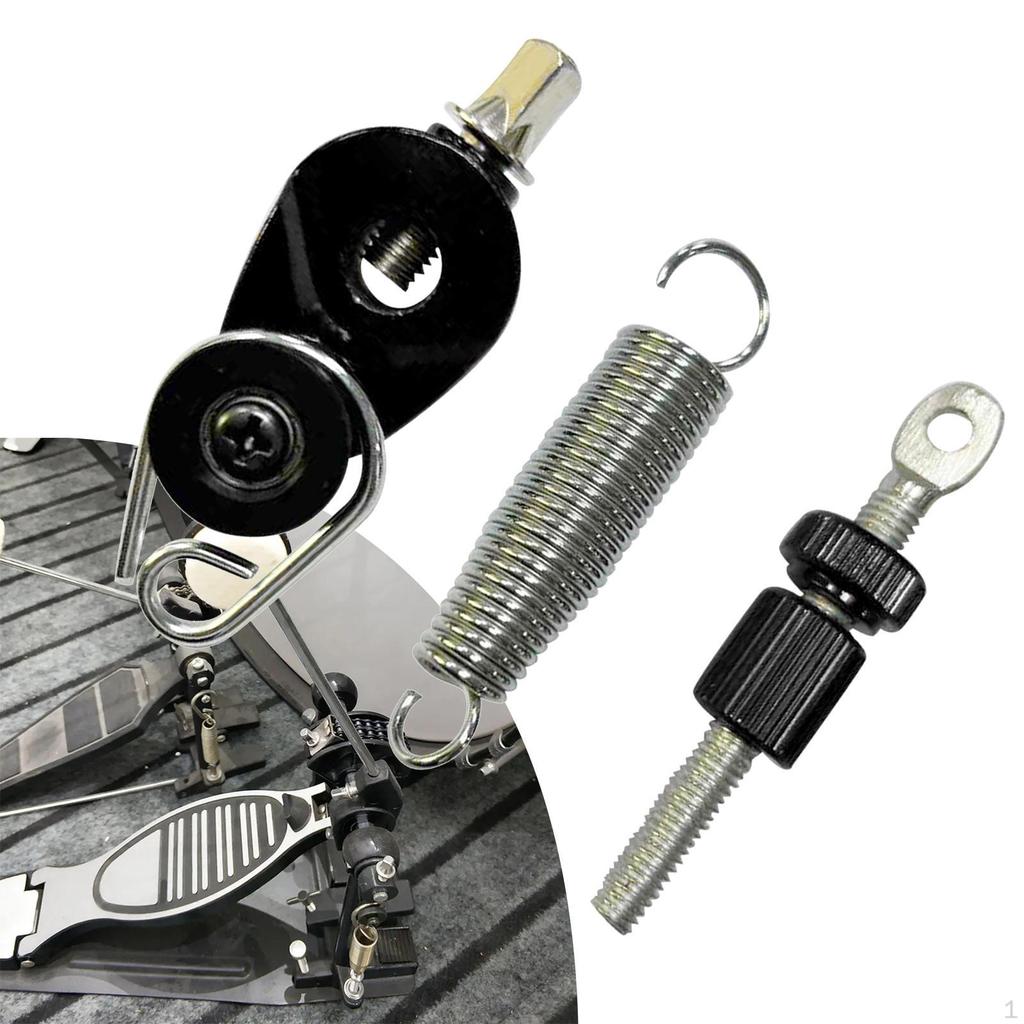 Bass Drum Foot Pedal Kit, Spring Set for Instrument Percussion Replaces