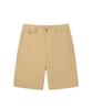 SOLEW Cotton Flat Shorts_Beige