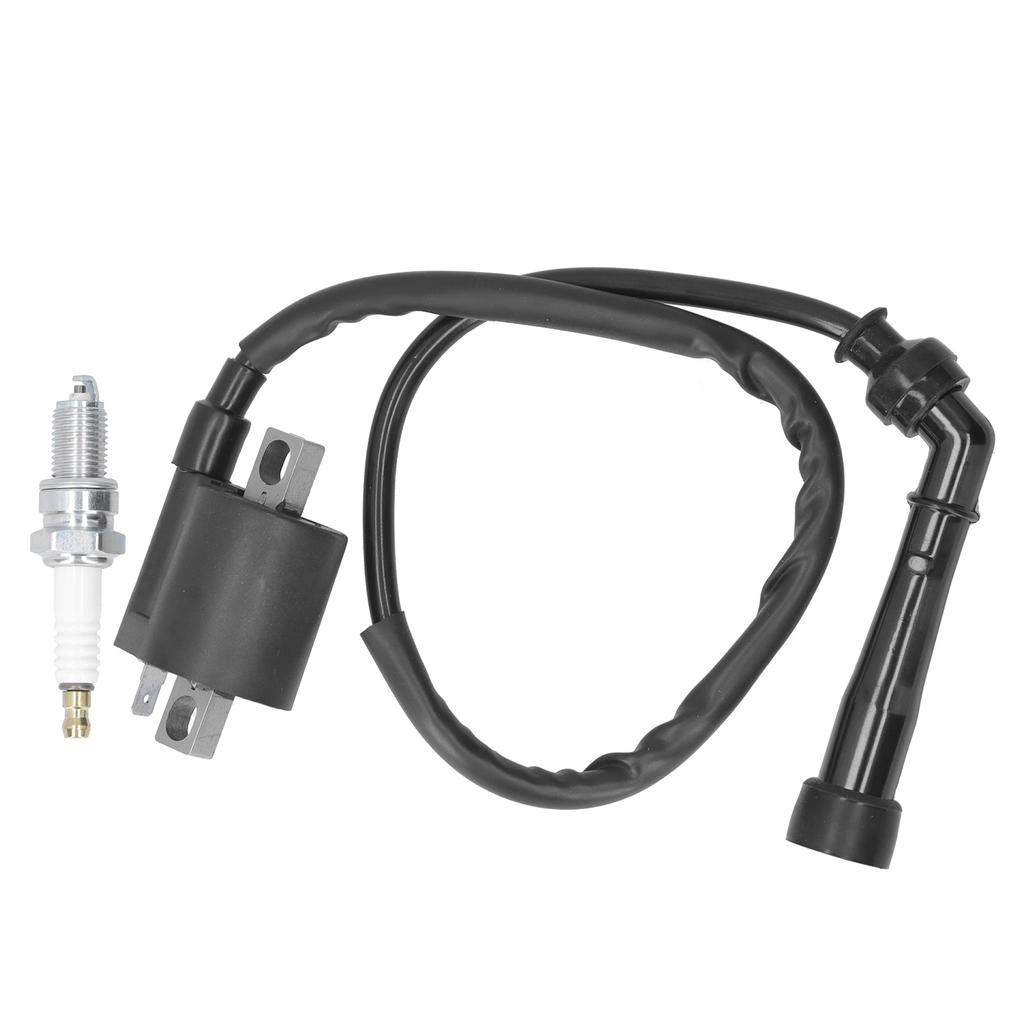 Ignition Coil Spark Plug Kit Vehicle Accessory Replacement Fit for Yamaha Grizzly 660660R