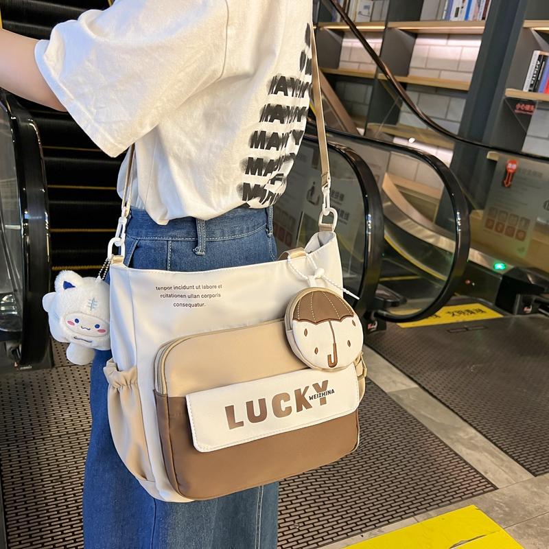 Torba na ramię dla uczniów szkoły podstawowej Damska torba typu tote Duża pojemność Torba na podręczniki do klasy