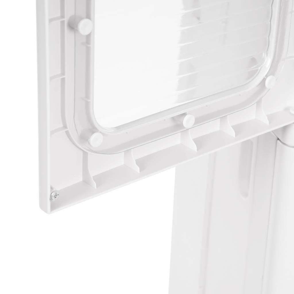 Schmaler Aufbewahrungsschrank mit Türen und Regalen Hoher schmaler Badezimmerschrank Küchenschrank mit verstellbarem Regal Schrank