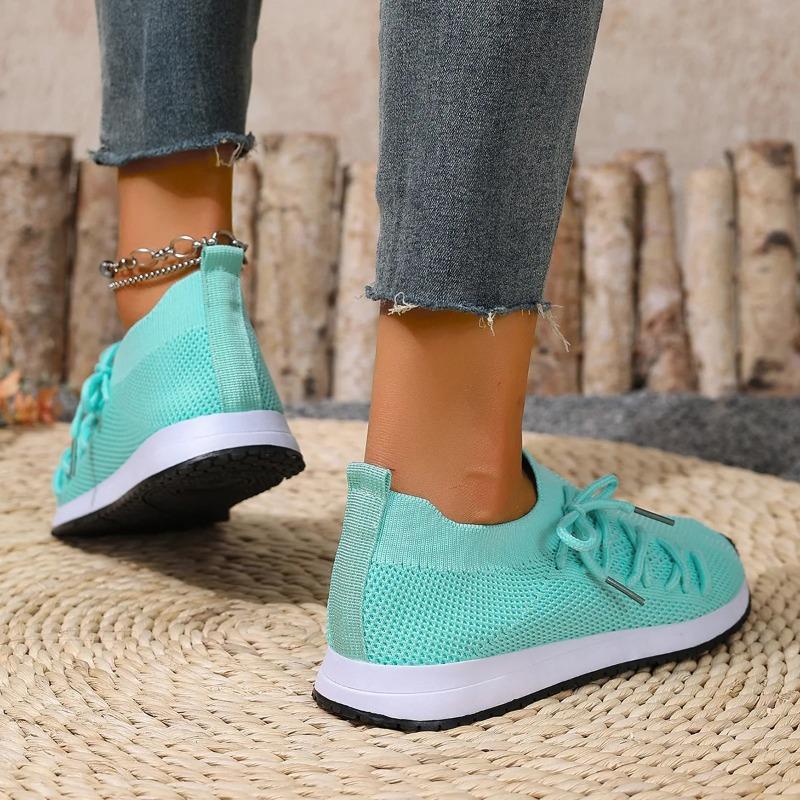 Women Casual Shoes Fashion Breathable Walking Mesh Flat Shoes White Sneakers Women's Tenis Feminino Shoes