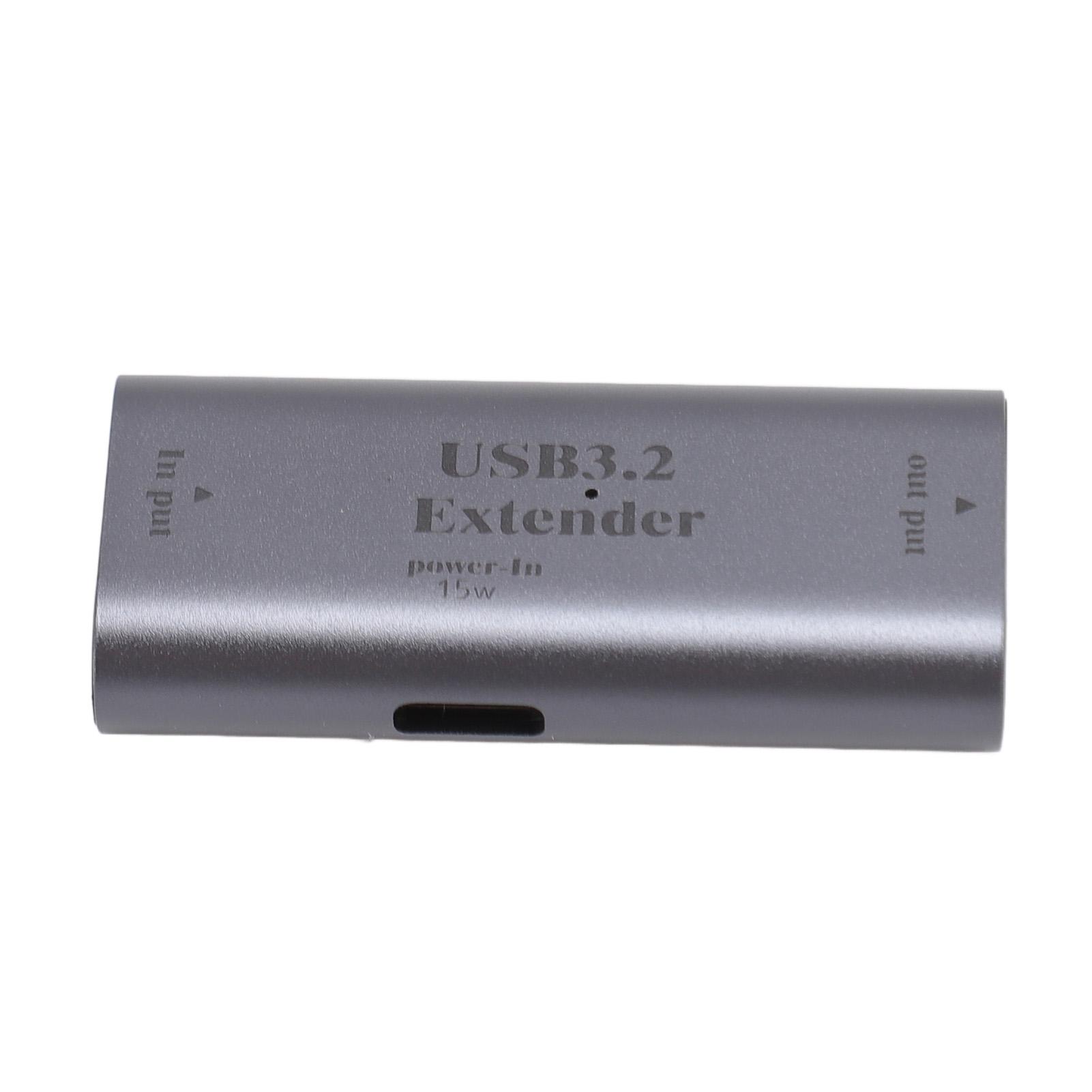 

Удлинитель сигнала USB 3.2 5 Гбит/с 10 м на большие расстояния Портативный усилитель сигнала USB3.2 Адаптер-удлинитель