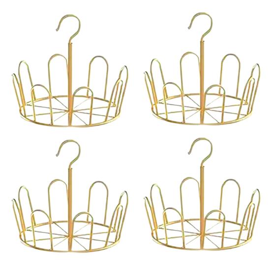 4Pcs Drying Storage Rack High Durability Shoes Organizer with Hook