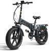 Elektrische Fiets Opvouwbaar EMOKO 20" 1000W Motor Stads Ebike Volledige Vering Topsnelheid 50Km/h 48V 18AH Belasting 120Kg 7 Versnellingen EC20