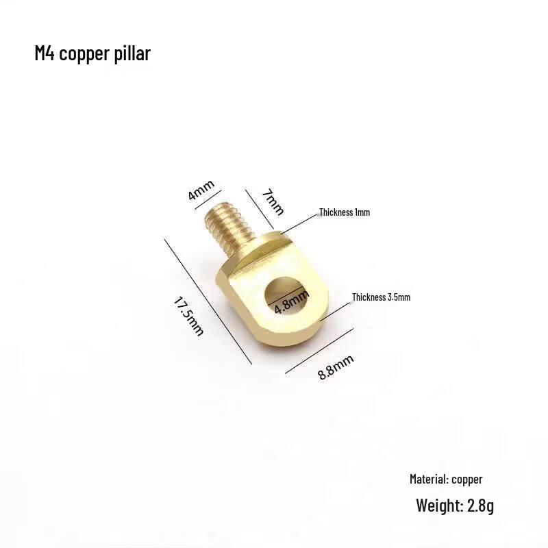 

M4 Copper Pillar Outdoor Lighting Accessories